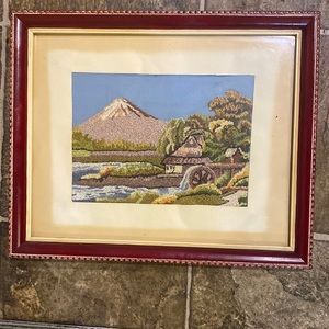 Framed Needlepoint - Vintage